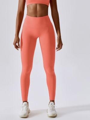 Running Quick Dry Fitness Pants Candy Color High Waisted Skinny Leggings