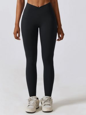 Quick Dry Skinny Running Pocket Nude High Waist Yoga Leggings