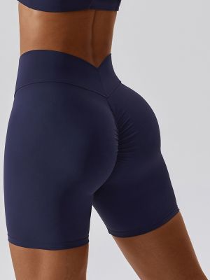 Nude Feeling Skinny High Waisted Hip Lifting Skinny Athletic Shorts