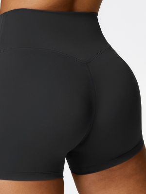 Milled High Waist Skinny Yoga Shorts