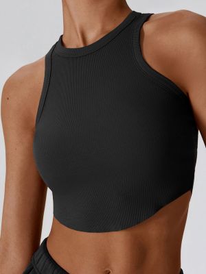 Tight Fit Back Breathable Inner Sleeveless Workout Top