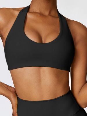 Shockproof Brushed Fitness Top Beauty Back Yoga Bra