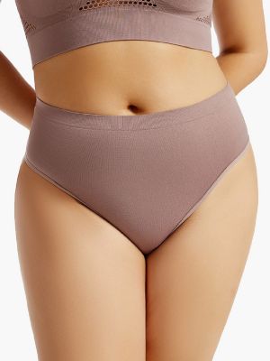 Seamless Plus Size Workout Sexy Pure Lust Wind Low-rise Panties