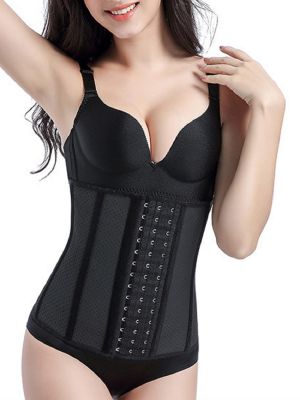 Nine Bone Rubber Waist Corset Exercise Tights Waist Trainers