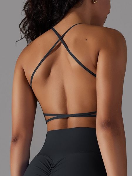 Double-sided Brushed Skin-friendly Work Back Yoga Wear Sports Bar