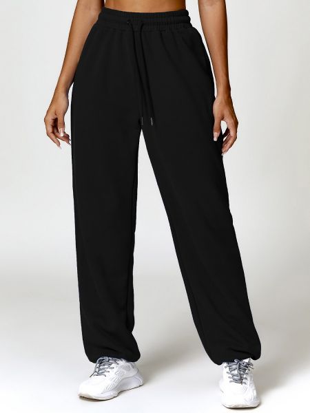 Spring High Waisted Drawstring Sweatpants