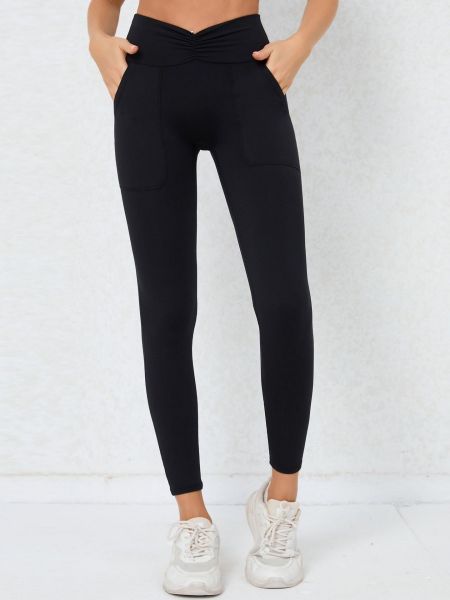 Pocketed Quick-drying Hip-hugging yoga Leggings