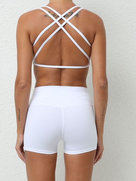 Crossover Back Yoga Wear Two Piece Set